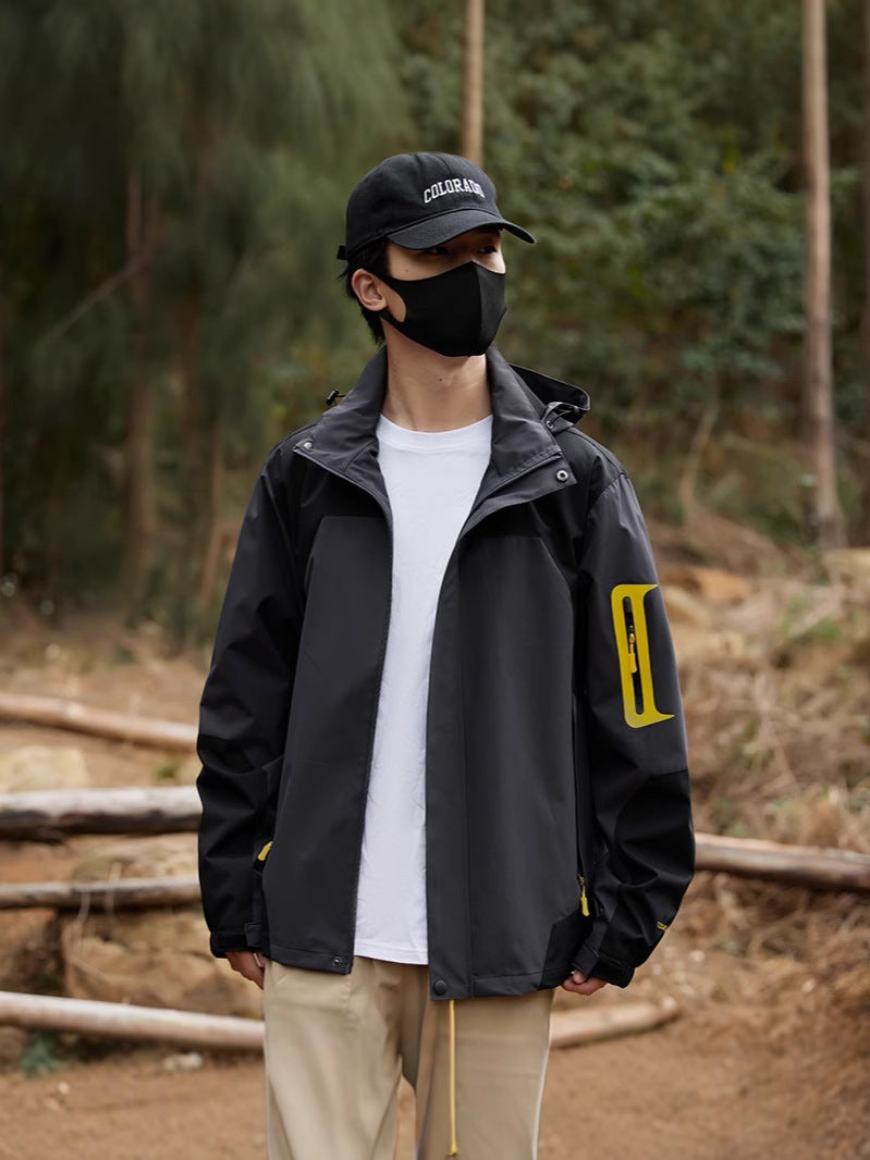New Style Men'S Windproof Waterproof Outdoor Fleece Jacket Trendy Brand Xizang Couple Single-Layer Mountaineering Jacket Women - Image 4
